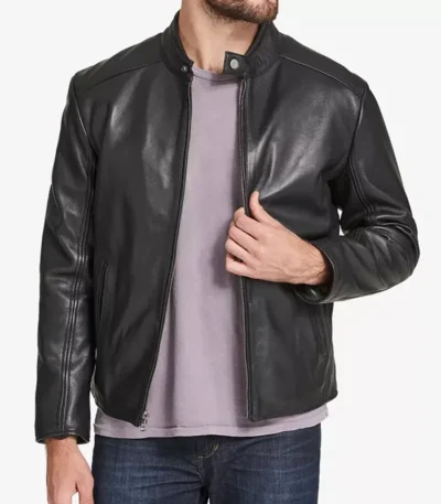 Michel Motorcycle Leather Jacket for Men
