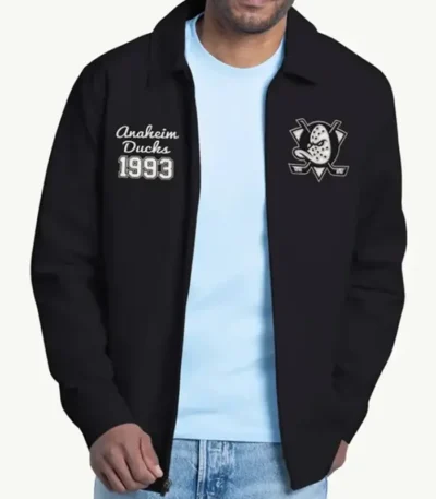 Mighty Ducks Franchise Black Jacket