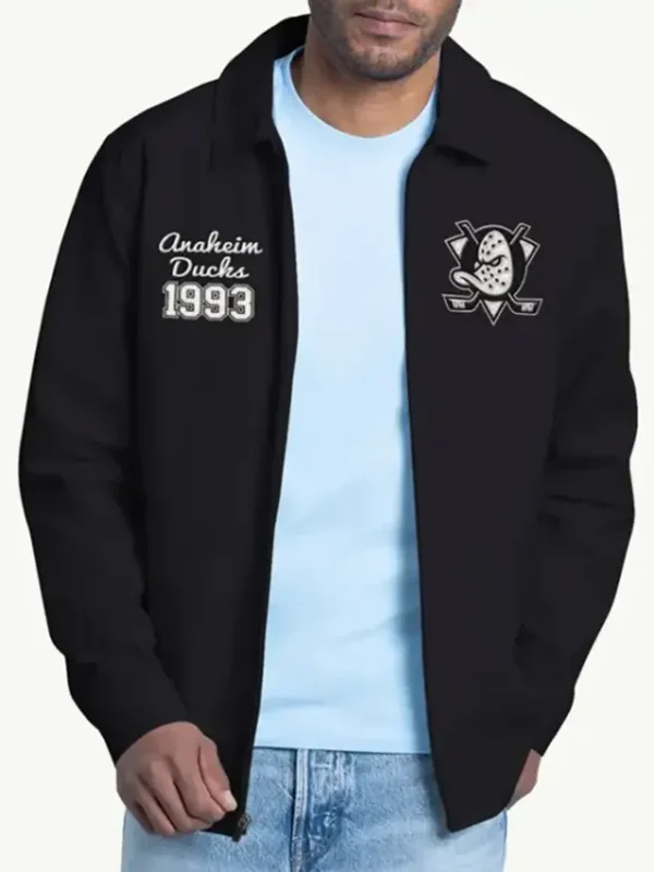 Mighty Ducks Franchise Black Jacket