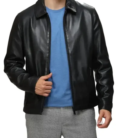 Miller Genuine Leather Zipper Jacket