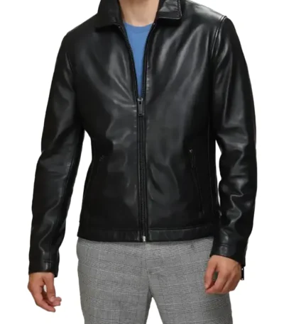 Miller Genuine Leather Zipper Jacket