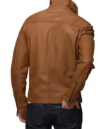 Miller Genuine Leather Zipper Jacket