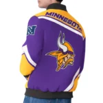 Minnesota Vikings Maximum Racing Purple Jacket