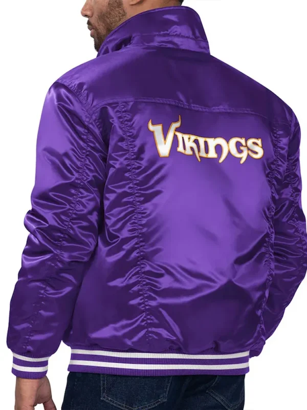 Minnesota Vikings Silver Tab Trucker Jacket