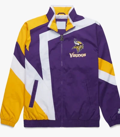 Minnesota Vikings Star Windbreaker Jacket