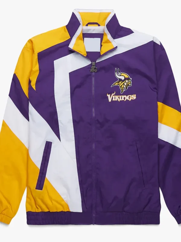 Minnesota Vikings Star Windbreaker Jacket