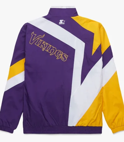 Minnesota Vikings Star Windbreaker Jacket