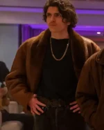 Mixed by Erry 2023 Emanuele Palumbo Brown Leather Jacket