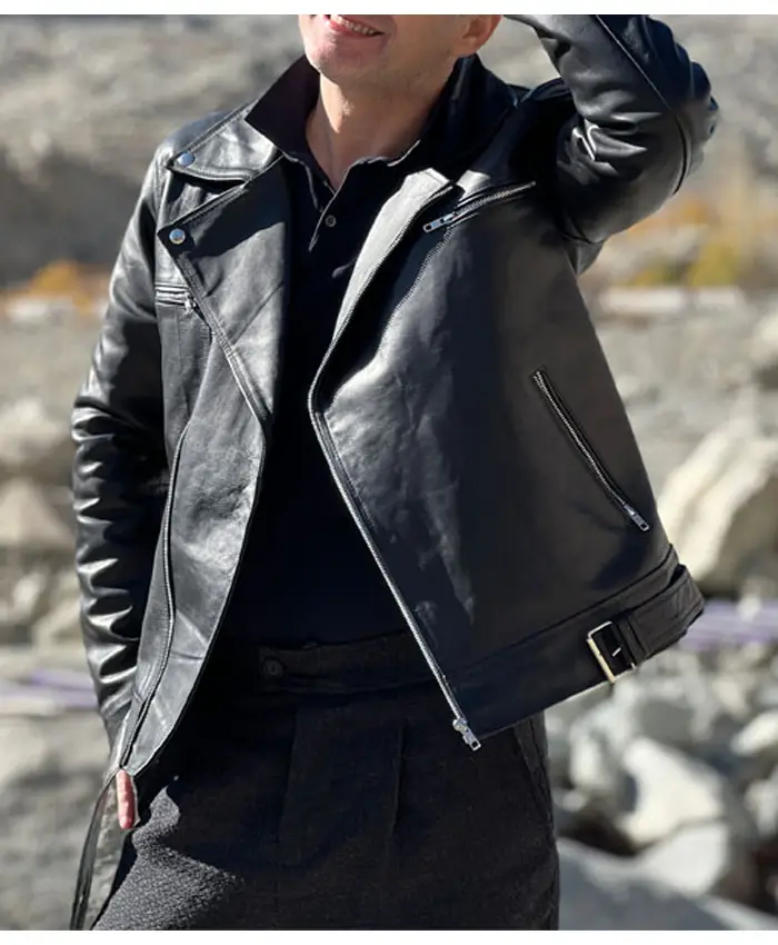 Modern Fit Real Leather Motorcycle Jacket Modern Fit Real Leather Motorcycle Jacket