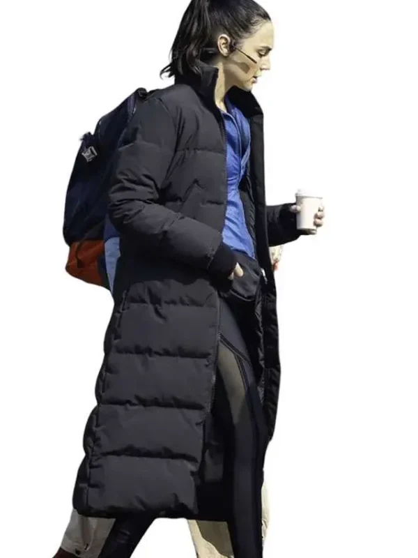 The Runner 2026 Gal Gadot Puffer Coat