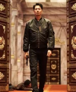 Moving Kim Doo-shik Black Zip Jacket