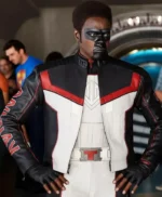 Mr Terrific Superman Leather Jacket