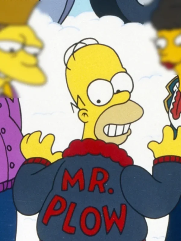 Homer Simpson Mr. Plow Jacket