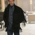 Mr. Wrench Black Fringe Jacket
