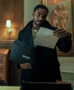 Mr. and Mrs. Smith 2024 Donald Glover Wool Coat