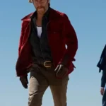 Mrs. Davis 2023 Jake Mcdorman Suede Red Jacket