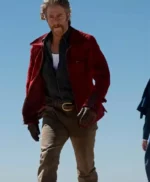 Mrs. Davis 2023 Jake Mcdorman Suede Red Jacket