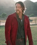 Mrs. Davis 2023 Jake Mcdorman Suede Red Jacket