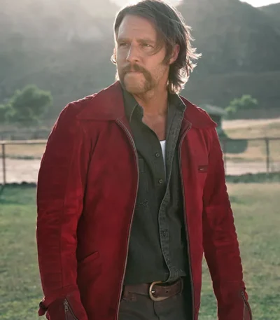 Mrs. Davis 2023 Jake Mcdorman Suede Red Jacket