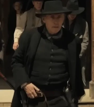 Murder at Yellowstone City 2022 Sheriff Ambrose Coat