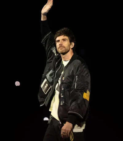 Music Of The Spheres World Tour Guy Berryman Bomber Jacket