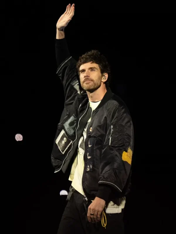 Music Of The Spheres World Tour Guy Berryman Bomber Jacket