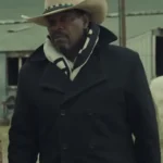 Mykelti Williamson The Last Rodeo Black Wool Peacoat