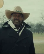 Mykelti Williamson The Last Rodeo Black Wool Peacoat