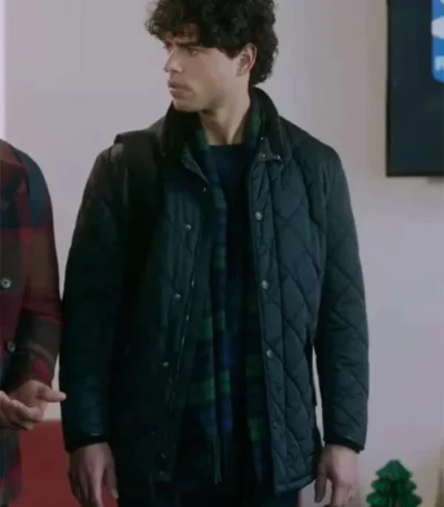 Mystic Christmas 2023 Eric Freeman Black Quilted Jacket