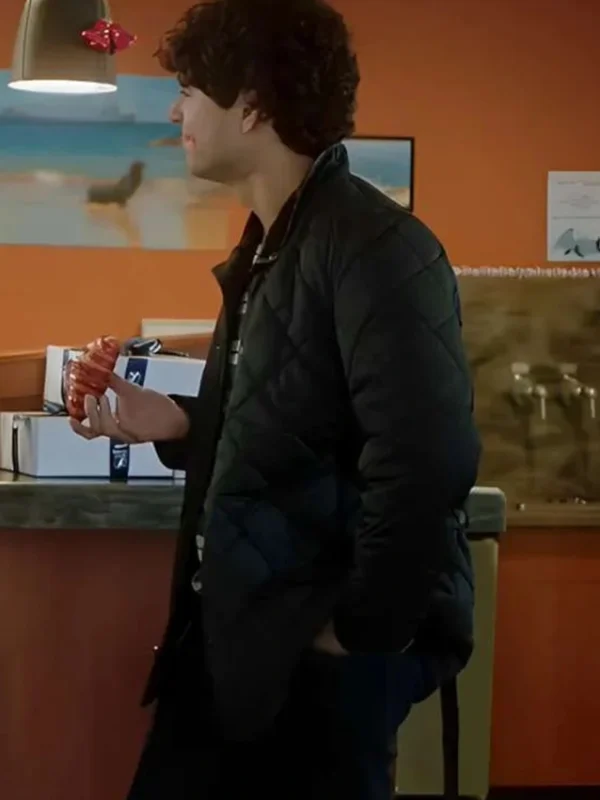 Mystic Christmas 2023 Eric Freeman Black Quilted Jacket