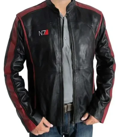 N7 Mass Effect Leather Jacket