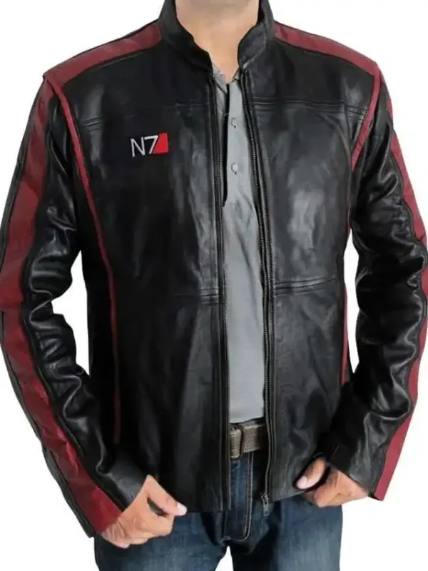 N7 Mass Effect Leather Jacket