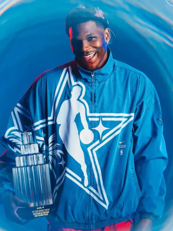 NBA 2026 Anthony Edwards All-Star MVP Celebration Jacket