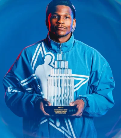 NBA 2026 Anthony Edwards All-Star MVP Celebration Jacket