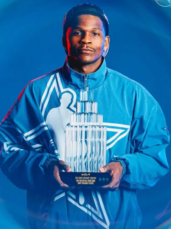 NBA 2026 Anthony Edwards All-Star MVP Celebration Jacket