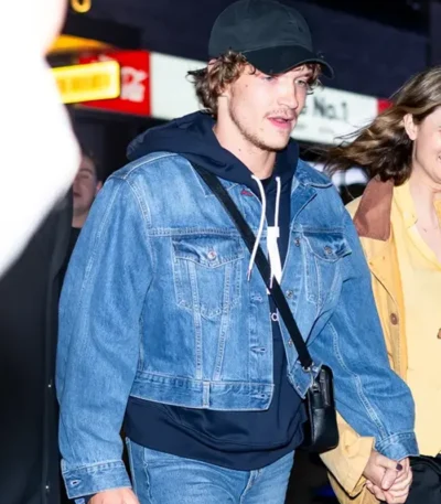 SNL 2026 Connor Storrie Denim Jacket