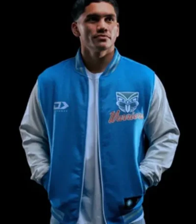NZ Warriors Dynasty Varsity Jacket
