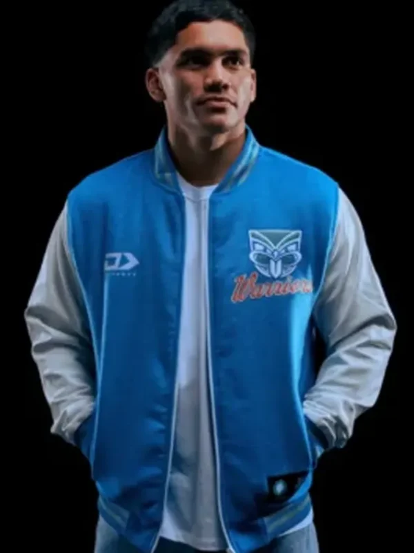 NZ Warriors Dynasty Varsity Jacket