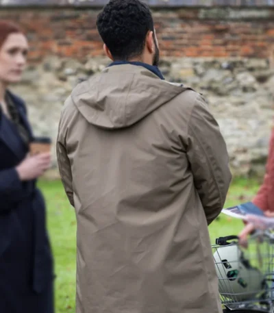 Nathan Armarkwei Laryea Code Of Silence S01 Hooded Coat
