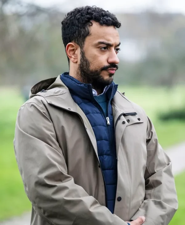 Nathan Armarkwei Laryea Code Of Silence S01 Hooded Coat Nathan Armarkwei Laryea Code Of Silence S01 Hooded Coat
