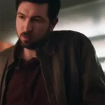 Nicholas Braun Cat Person 2023 Leather Jacket