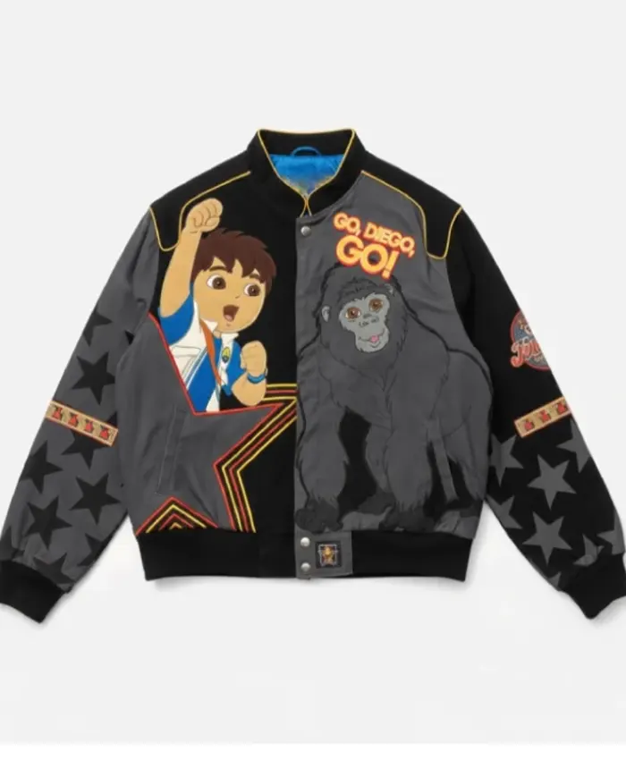 Nickelodeon Go Diego Go Racing Jacket Nickelodeon Go Diego Go Racing Jacket
