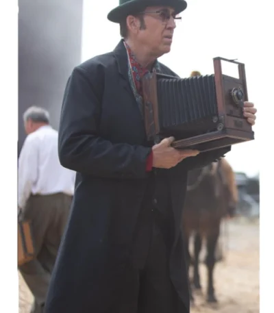 Nicolas Cage Gunslingers Black Coat