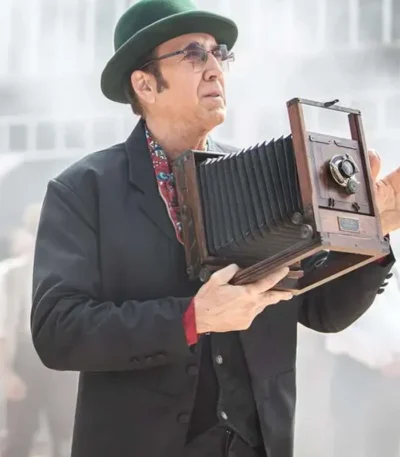 Nicolas Cage Gunslingers Black Coat