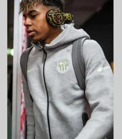 Nike FC Barcelona Tech Fleece Hooded Jacket