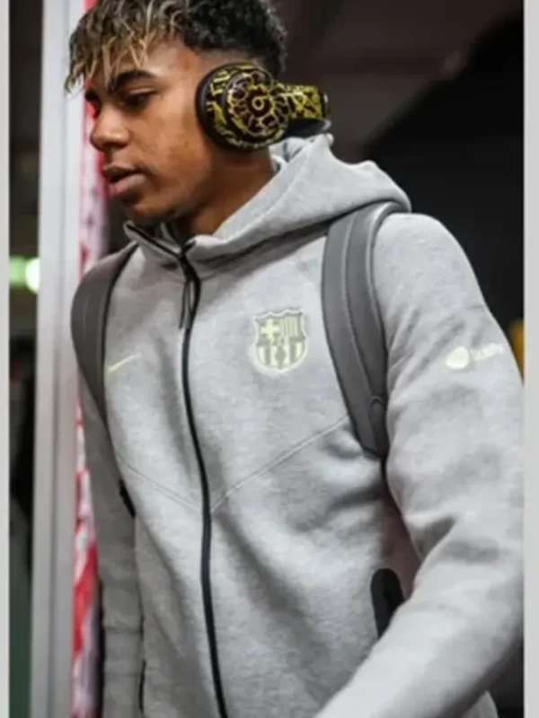 Nike FC Barcelona Tech Fleece Hooded Jacket