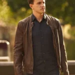 Normal People Connell Brown Leather Jacket
