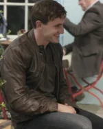Normal People Connell Brown Leather Jacket