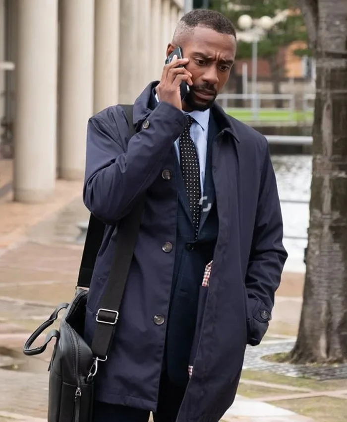 Out there S01 Michael Obiora Blue Coat Out there S01 Michael Obiora Blue Coat
