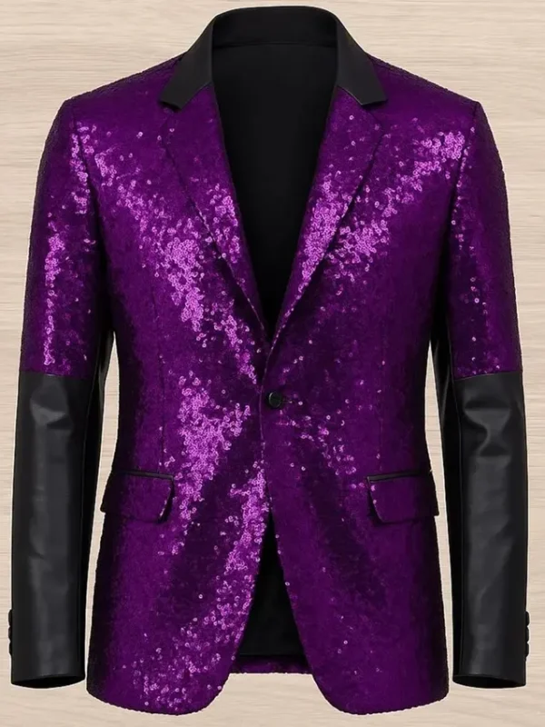 Papa Emeritus IV Ghost Band Sequin Blazer